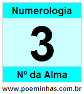 Significado da Alma do Número 3 na Numerologia