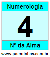 Significado da Alma do Número 4 na Numerologia