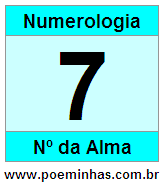 Significado da Alma do Número 7 na Numerologia
