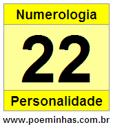 Significado da Personalidade do Número 22 na Numerologia