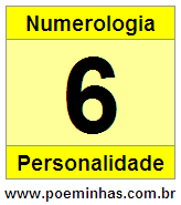 Significado da Personalidade do Número 6 na Numerologia