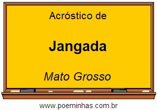 Acróstico da Cidade Jangada