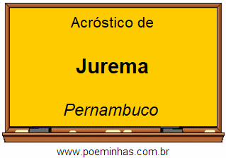 Acróstico da Cidade Jurema