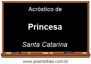 Acróstico da Cidade Princesa