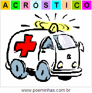 Acróstico de Ambulância