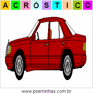 Acróstico de Automóvel