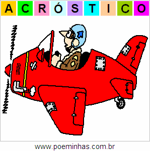 Acróstico de Avião