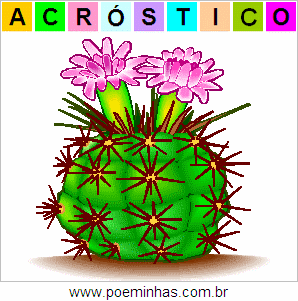 Acróstico de Cactus