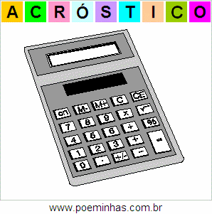 Acróstico de Calculadora