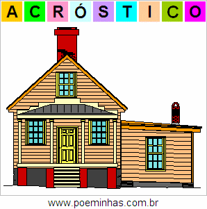 Acróstico de Casa de Madeira