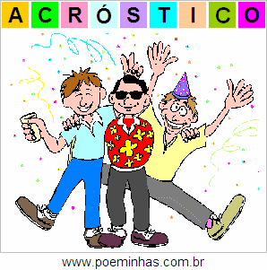 Acróstico de Dia de Festa