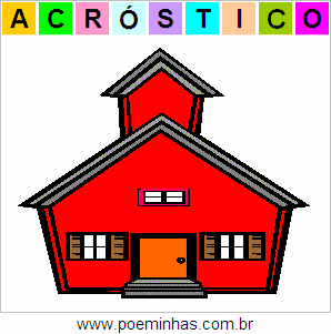 Acróstico de Escola