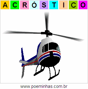 Acróstico de Helicóptero