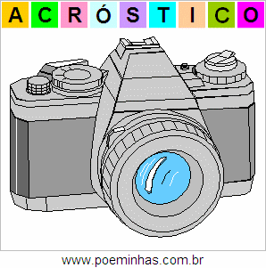 Acróstico de Máquina Fotográfica