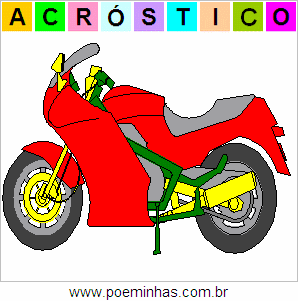 Acróstico de Motocicleta