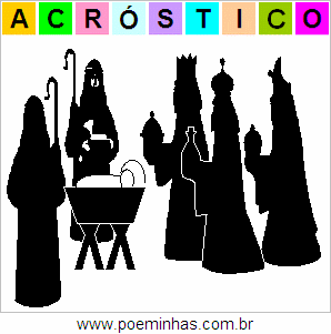 Acróstico de Presépio