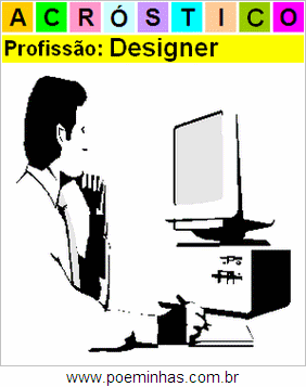 Acróstico da Profissão Designer