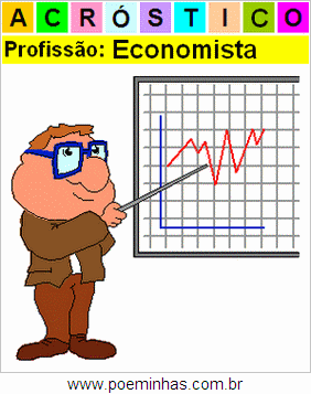 Acróstico da Profissão Economista