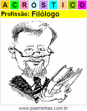 Acróstico da Profissão Filólogo