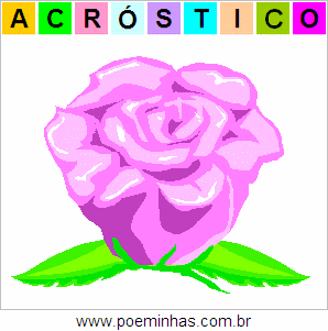 Acróstico de Rosa