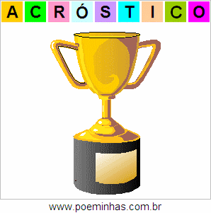 Acróstico de Troféu