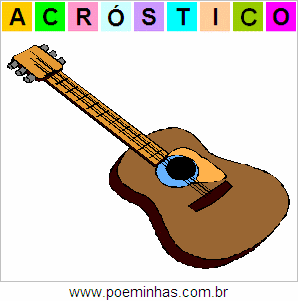 Acróstico de Violão