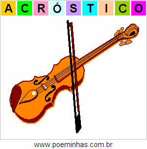 Acróstico de Violino