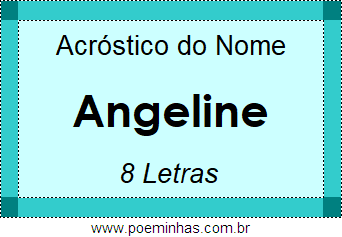 Acróstico de Angeline