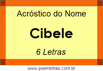 Acróstico de Cibele