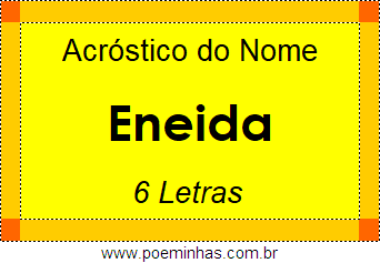 Acróstico de Eneida