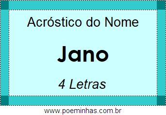 Acróstico de Jano