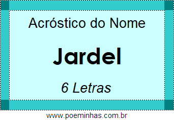 Acróstico de Jardel