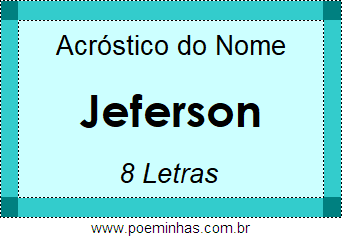 Acróstico de Jeferson