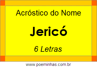 Acróstico de Jericó