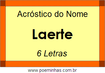 Acróstico de Laerte