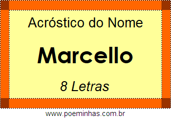 Acróstico de Marcello