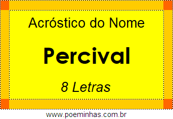 Acróstico de Percival