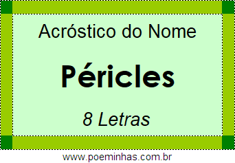 Acróstico de Péricles