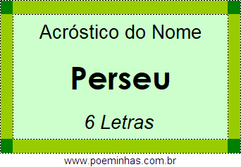 Acróstico de Perseu