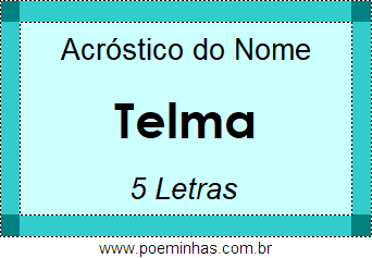 Acróstico de Telma