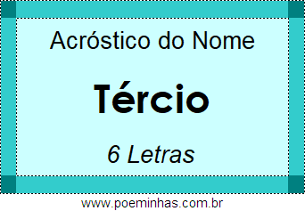 Acróstico de Tércio