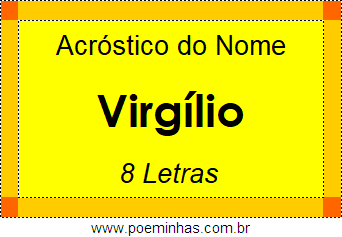 Acróstico de Virgílio