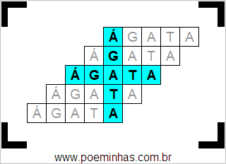 Acróstico de Ágata