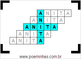 Acróstico de Anita