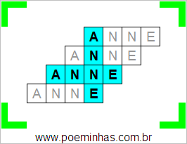 Acróstico de Anne