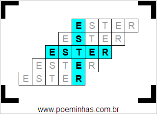 Acróstico de Ester