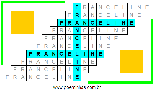 Acróstico de Franceline