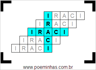 Acróstico de Iraci