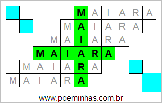 Acróstico de Maiara