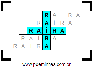 Acróstico de Raíra